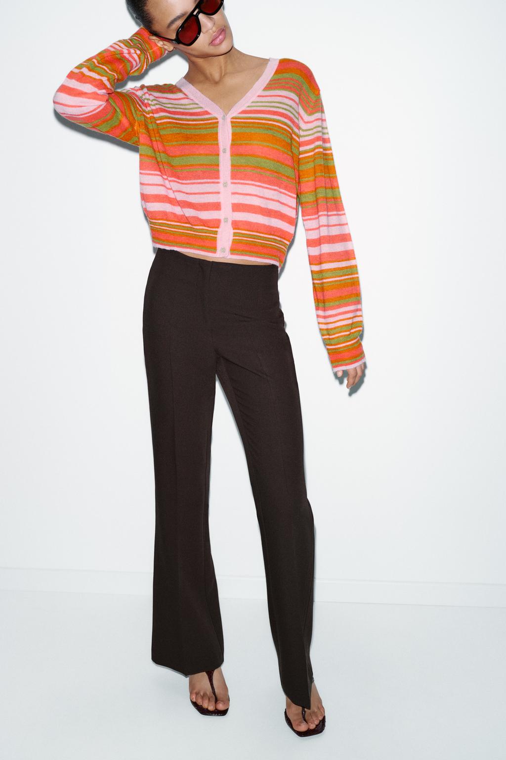 БРЮКИ FLARE С БОКОВЫМИ ШВАМИ