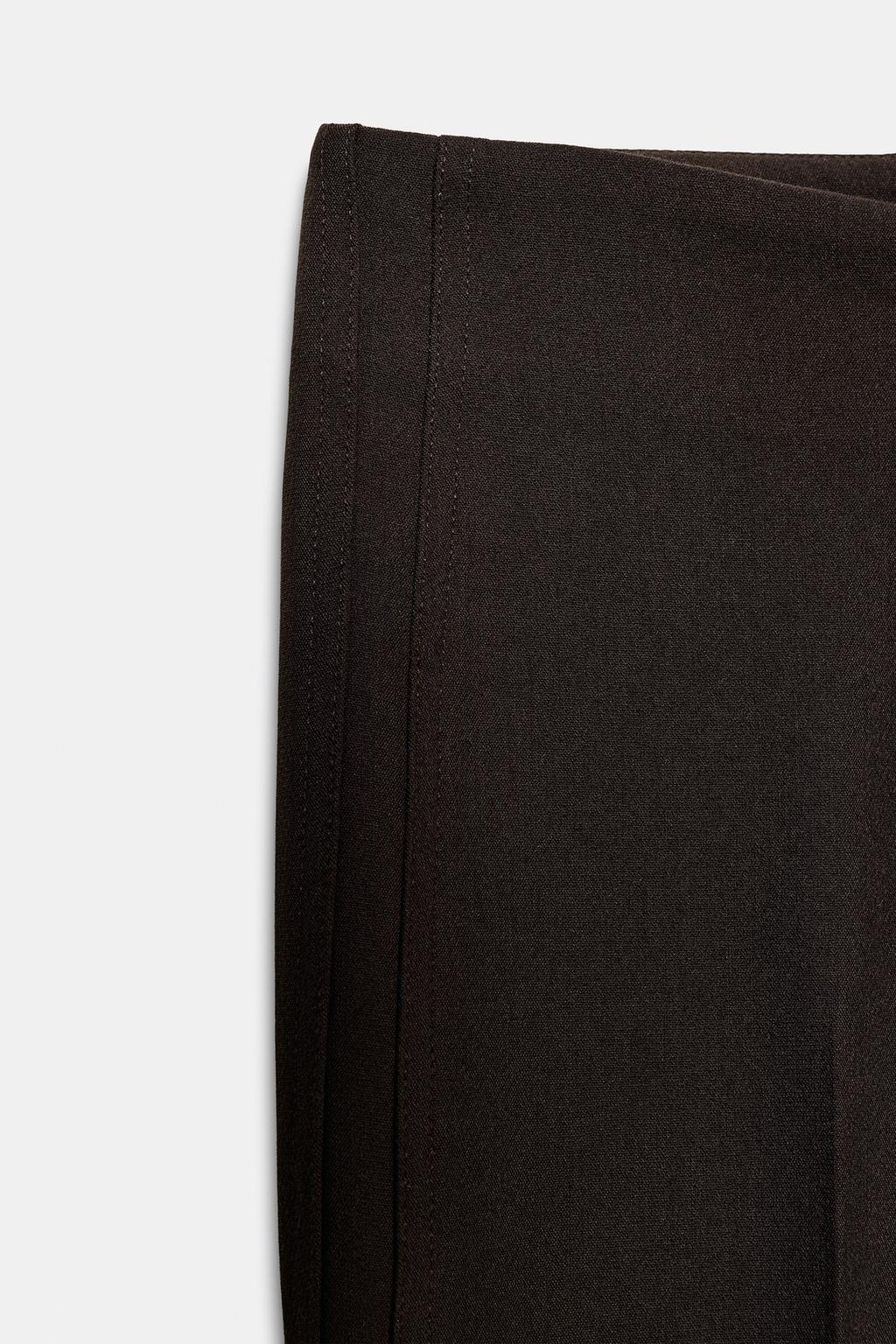 БРЮКИ FLARE С БОКОВЫМИ ШВАМИ