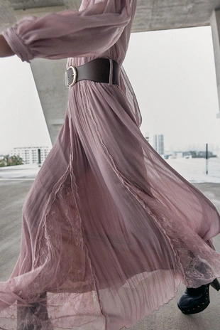 Кожаные ботильоны на платформе- Заказать в России