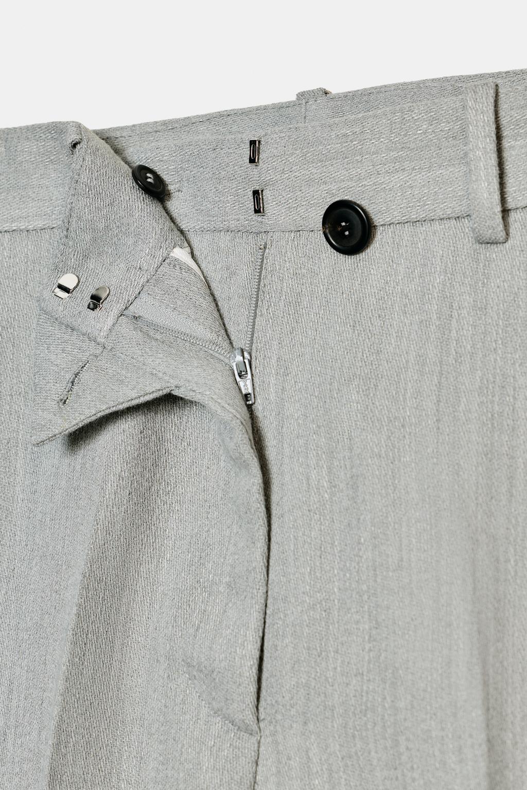 РАСКЛЕШЕННЫЕ БРЮКИ СТРУКТУРНЫЕ ZW COLLECTION