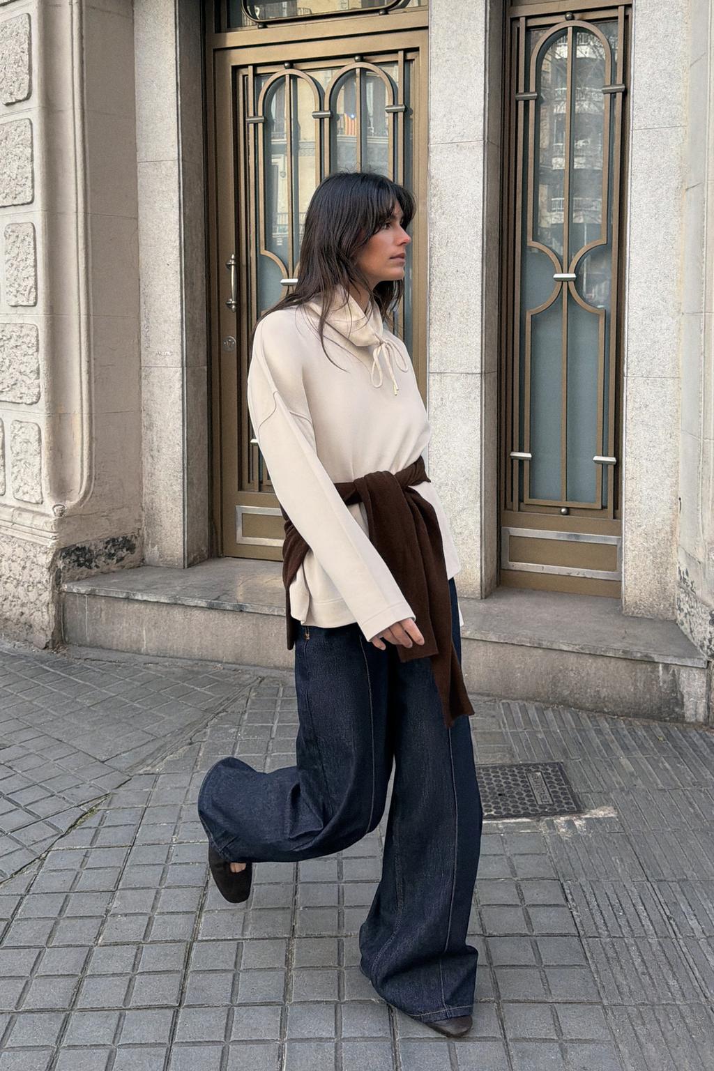 ТОЛСТОВКА ИЗ ИНТЕРЛОКА С ЭФФЕКТОМ ПОТЕРТОСТИ