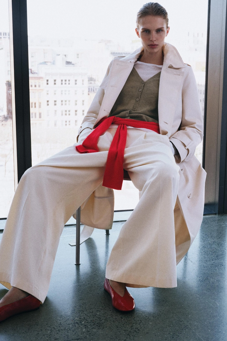 Кожаные балетки