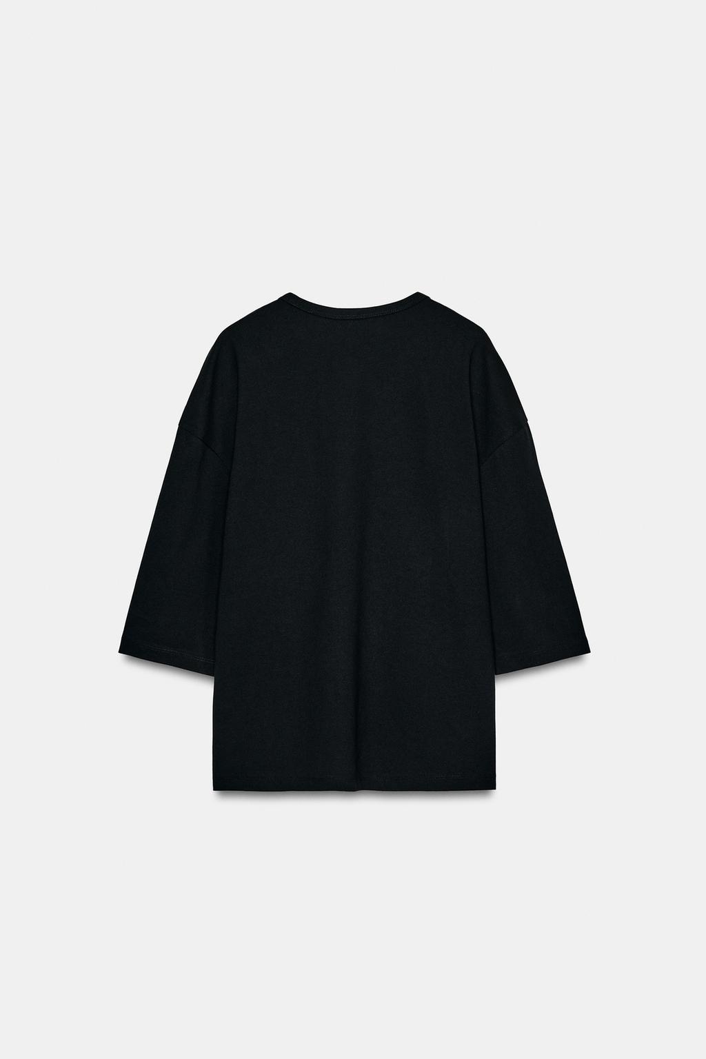 ФУТБОЛКА В СТИЛЕ РУСТИК С КОРОТКИМИ РУКАВАМИ