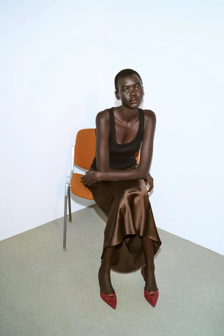 Босоножки на каблуке с застежкой на пряжку