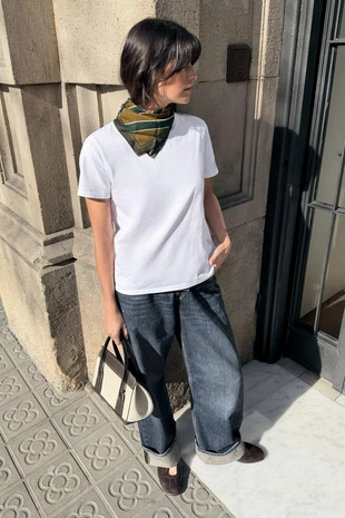 Сумка городская в сочетании материалов- Заказать в России