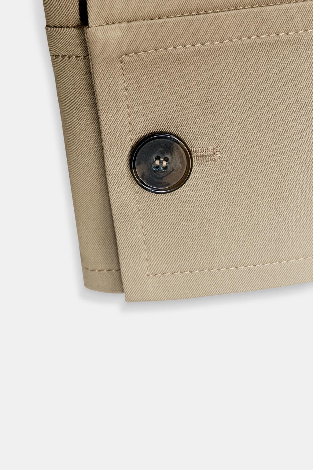 ТРЕНЧ ОВЕРСАЙЗ С ПЛАТКОМ ZW COLLECTION LIMITED EDITION