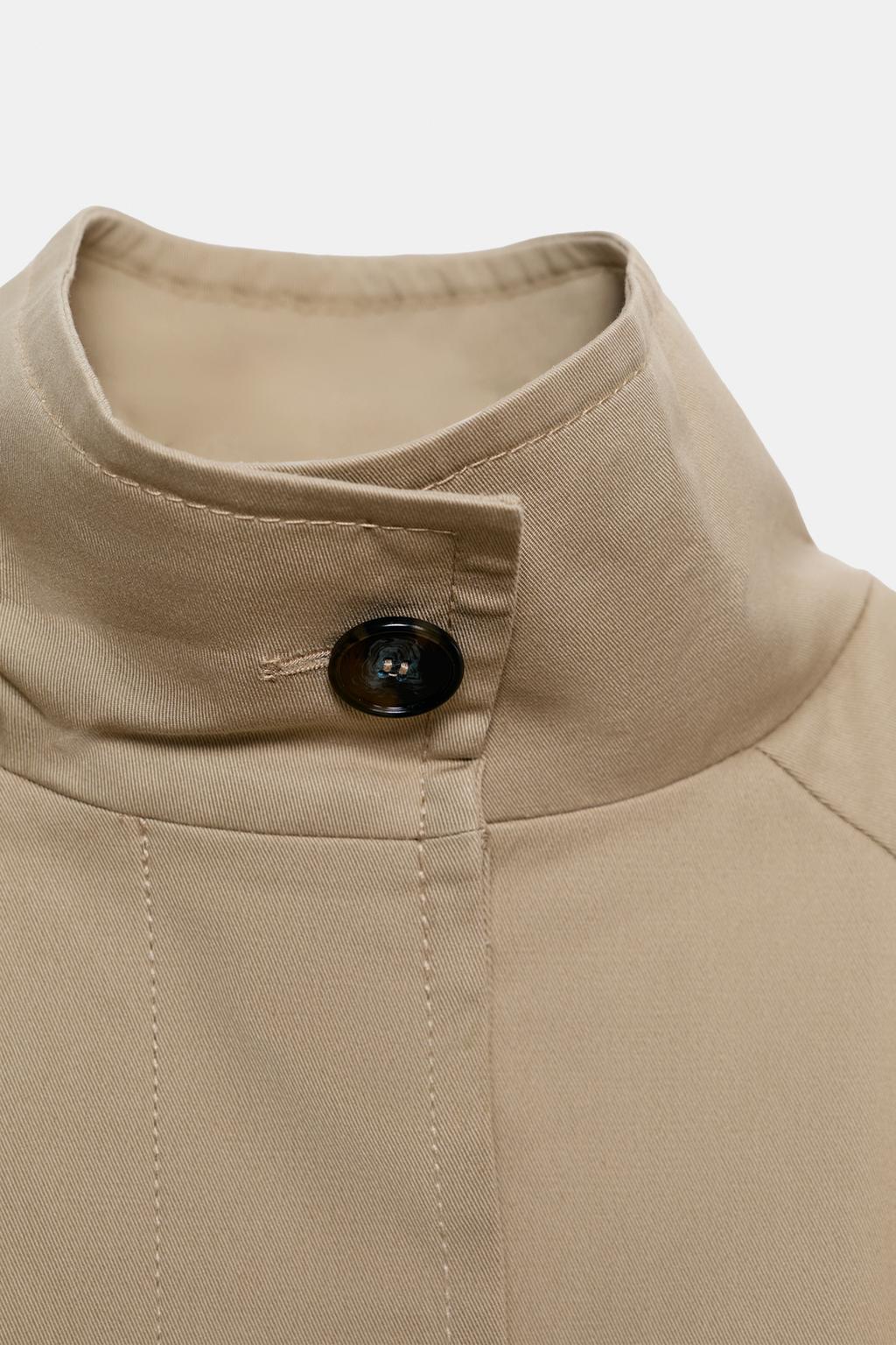 ТРЕНЧ ОВЕРСАЙЗ С ПЛАТКОМ ZW COLLECTION LIMITED EDITION