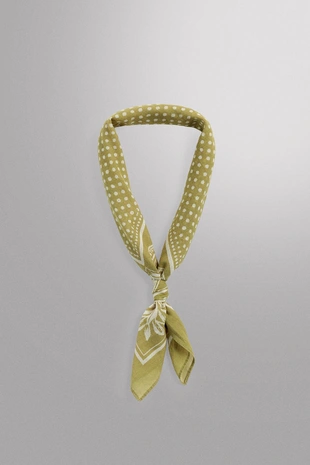 Бандана с геометрическим принтом