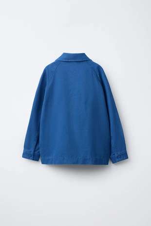 Куртка-рубашка из холща с карманами- Заказать в России