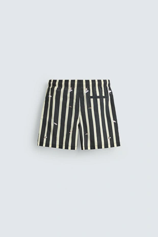 Вышитые плавательные шорты средней длины- Заказать в России