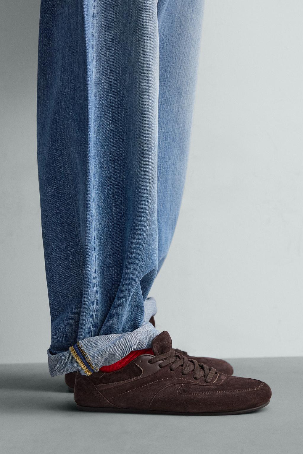 КОЖАНЫЕ КРОССОВКИ