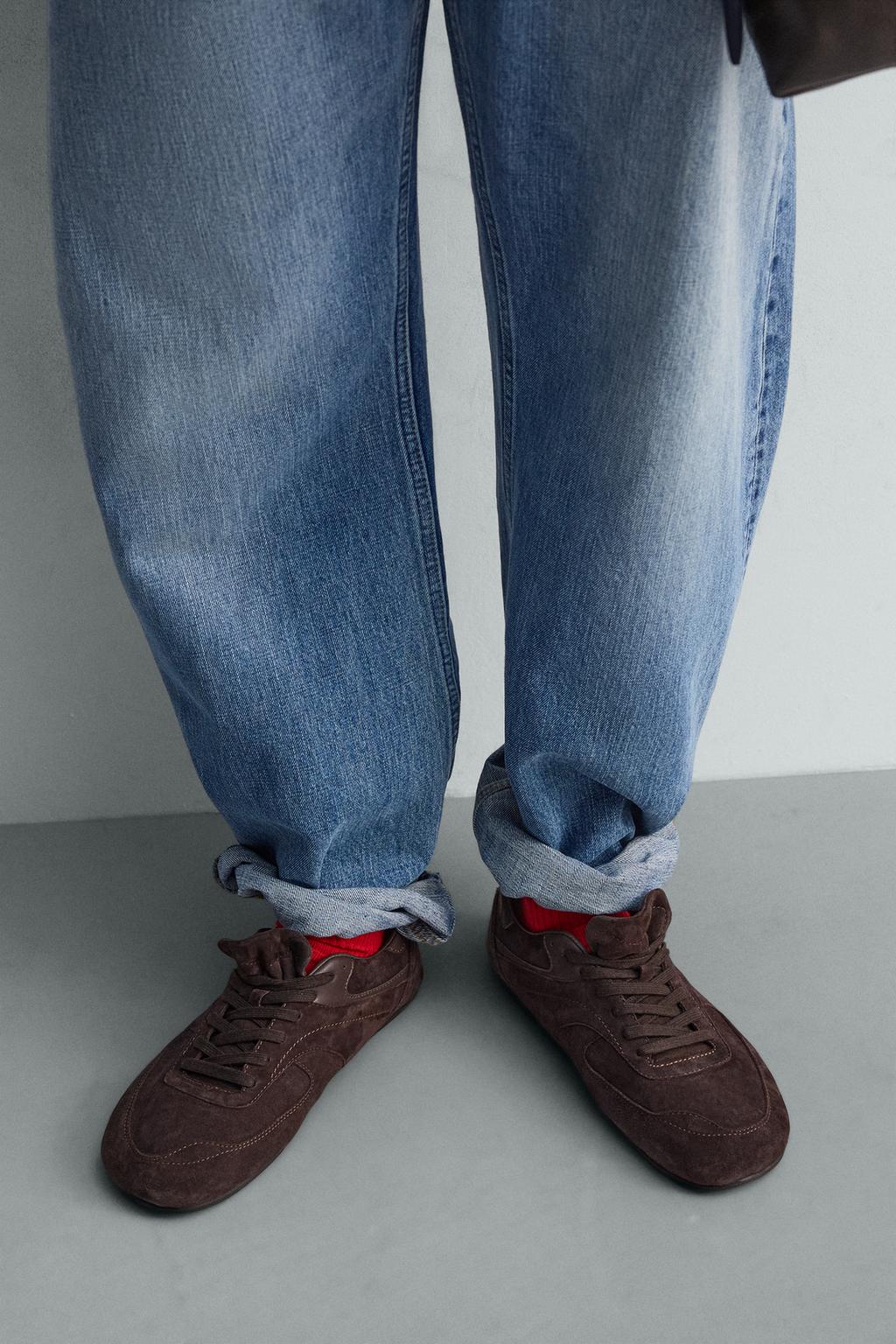 КОЖАНЫЕ КРОССОВКИ