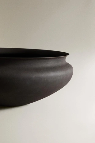 Низкий металлический горшок- Заказать в России