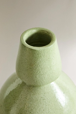 Эмалированная ваза из терракоты- Заказать в России