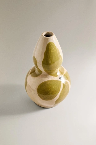 Ваза с цветочным узором из терракоты- Заказать в России