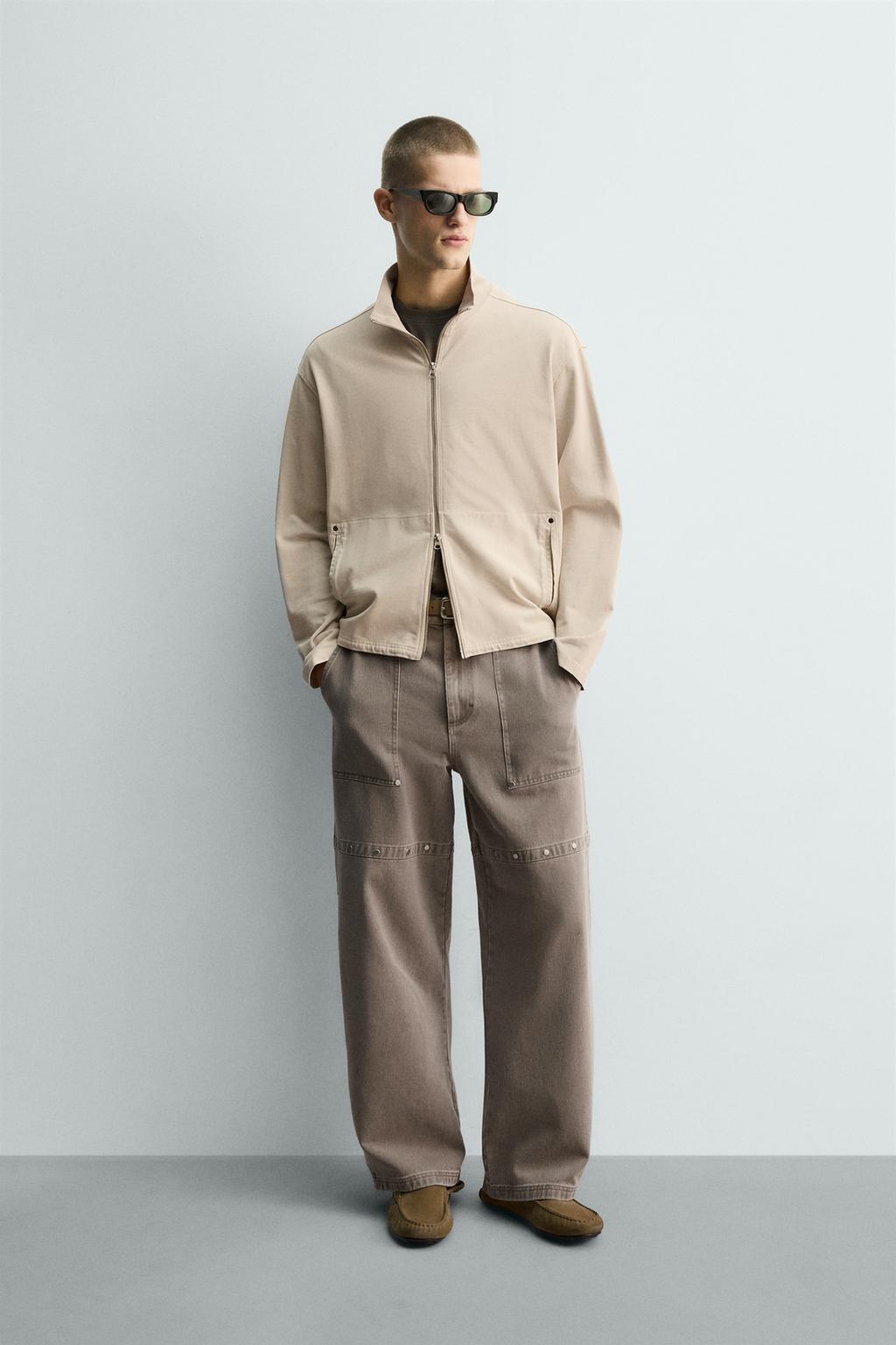 ТОЛСТОВКА С ЭФФЕКТОМ ПОТЕРТОСТИ НА МОЛНИИ