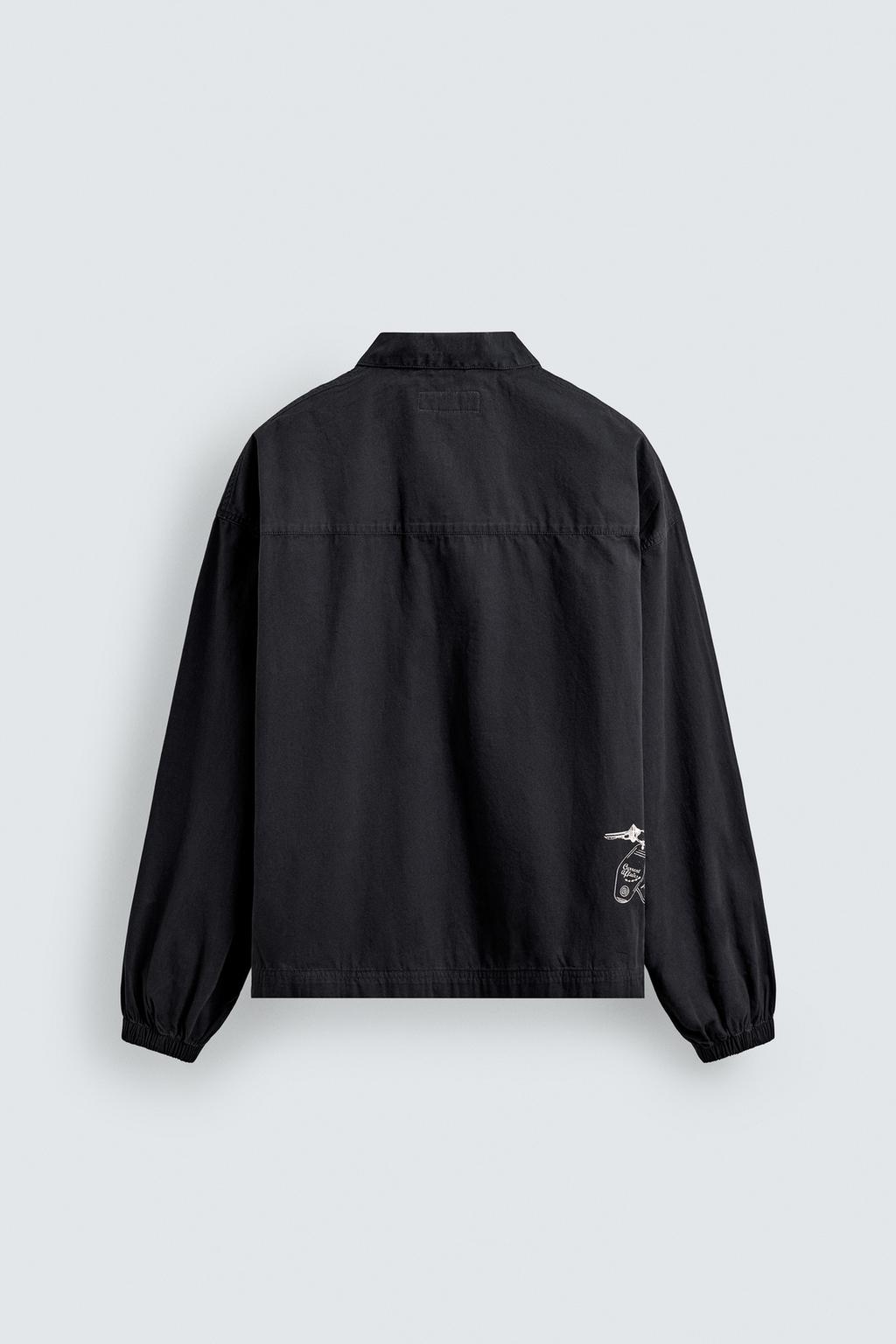 ПОЛО С МОЛНИЕЙ И ВЫШИВКОЙ