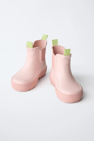 Резиновые ботинки с эластичными вставками- Заказать в России