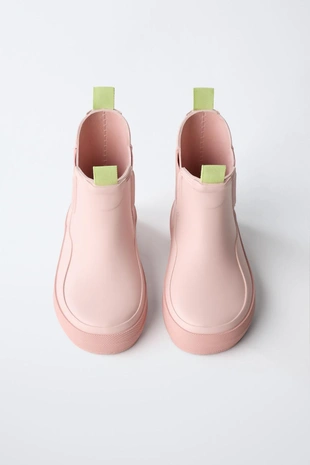 Резиновые ботинки с эластичными вставками- Заказать в России