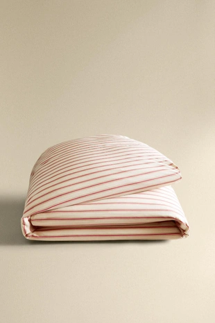 Покрывало из перкаля с полосками (300 нитей)- Заказать в России