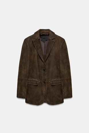 Эксклюзивный жакет из замши ZW COLLECTION LIMITED EDITION- Заказать в России