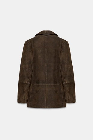 Эксклюзивный жакет из замши ZW COLLECTION LIMITED EDITION- Заказать в России