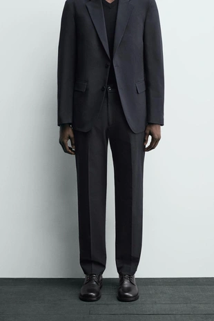 Костюмные брюки из высокотехнологичной ткани NON-IRON- Заказать в России