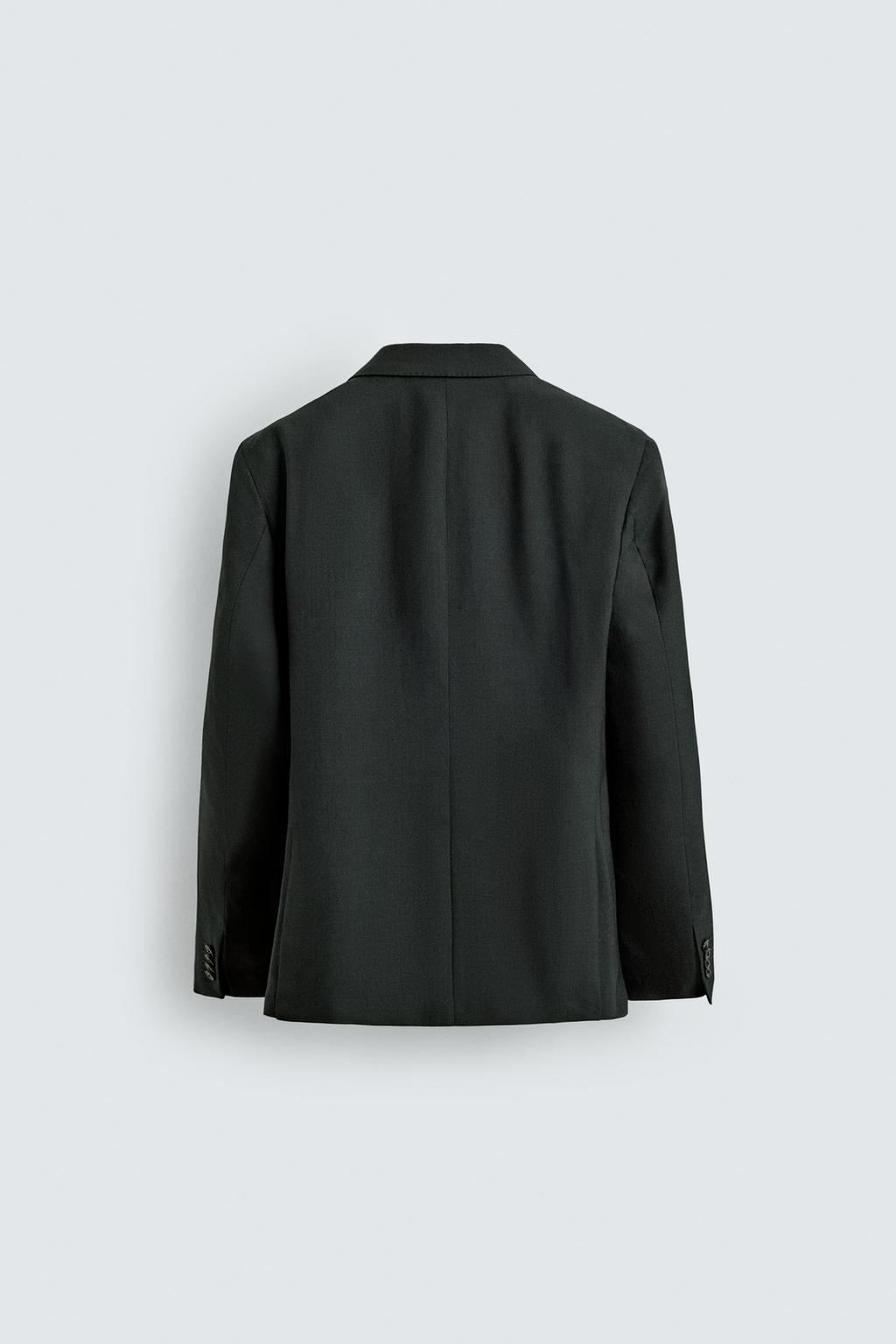 ДВУБОРТНЫЙ КОСТЮМНЫЙ БЛЕЙЗЕР ИЗ ШЕРСТИ