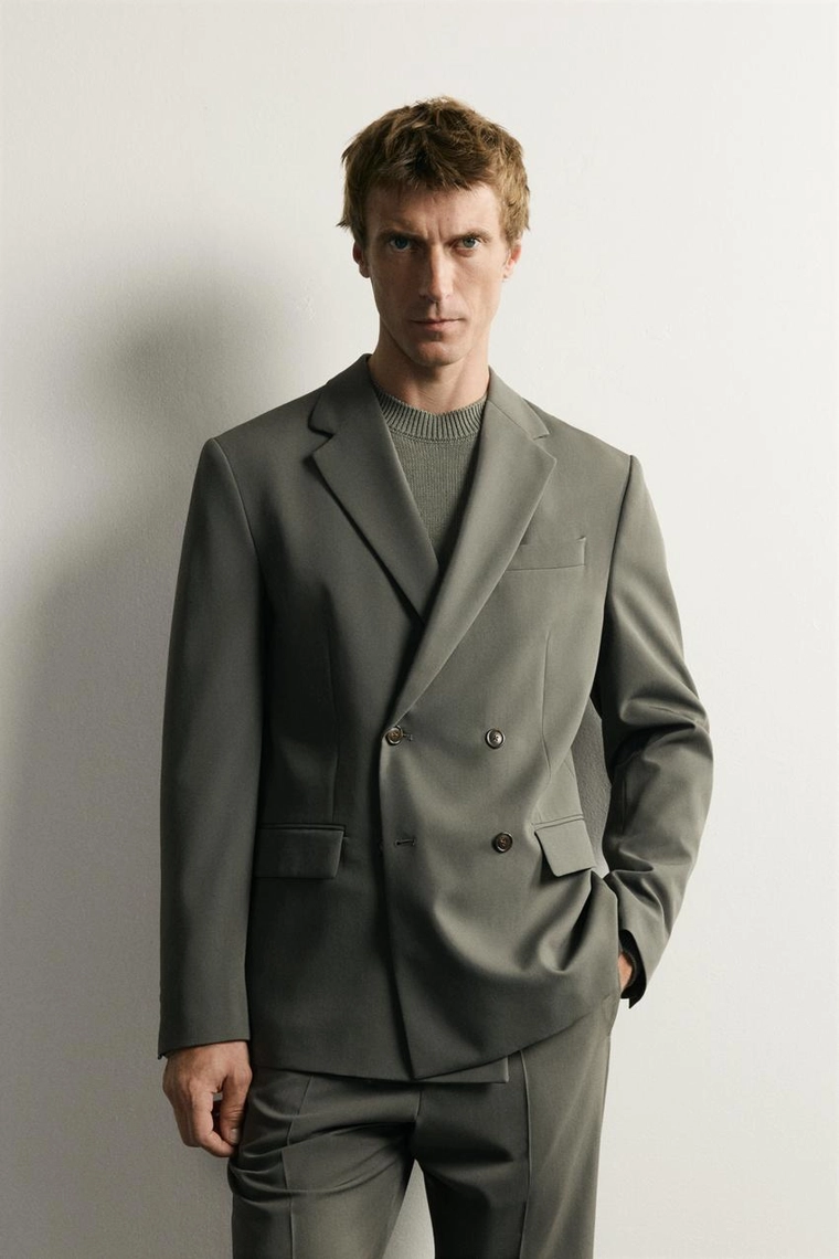 Двубортный пиджак comfort suit