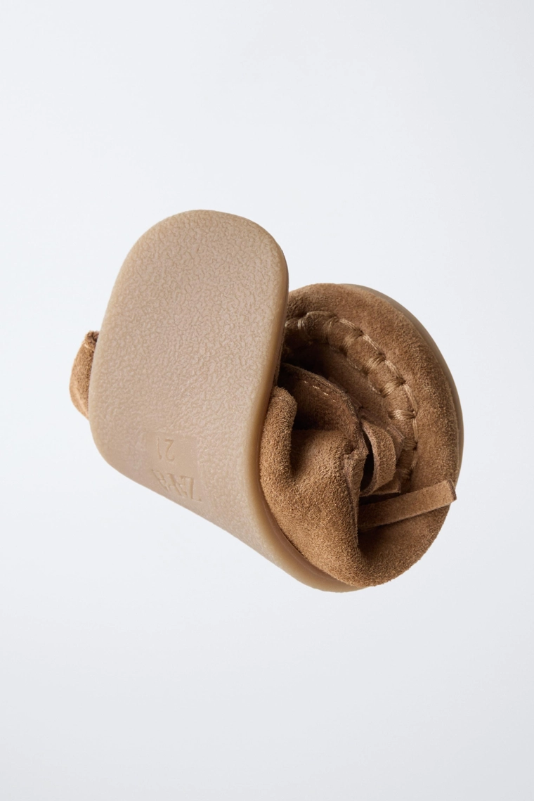 Клоги из натуральной кожи barefoot