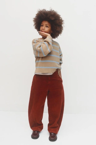 Свитер в полоску- Заказать в России