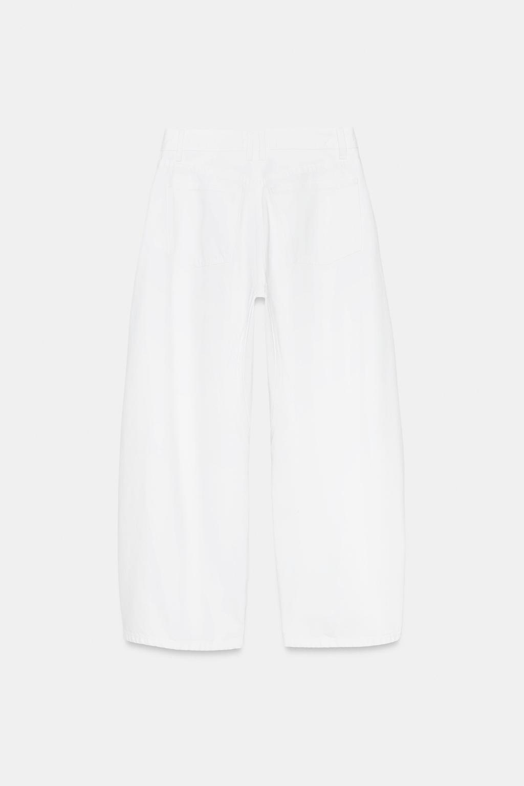 ДЖИНСЫ TRF BALLOON СО СРЕДНЕЙ ПОСАДКОЙ БЭГГИ