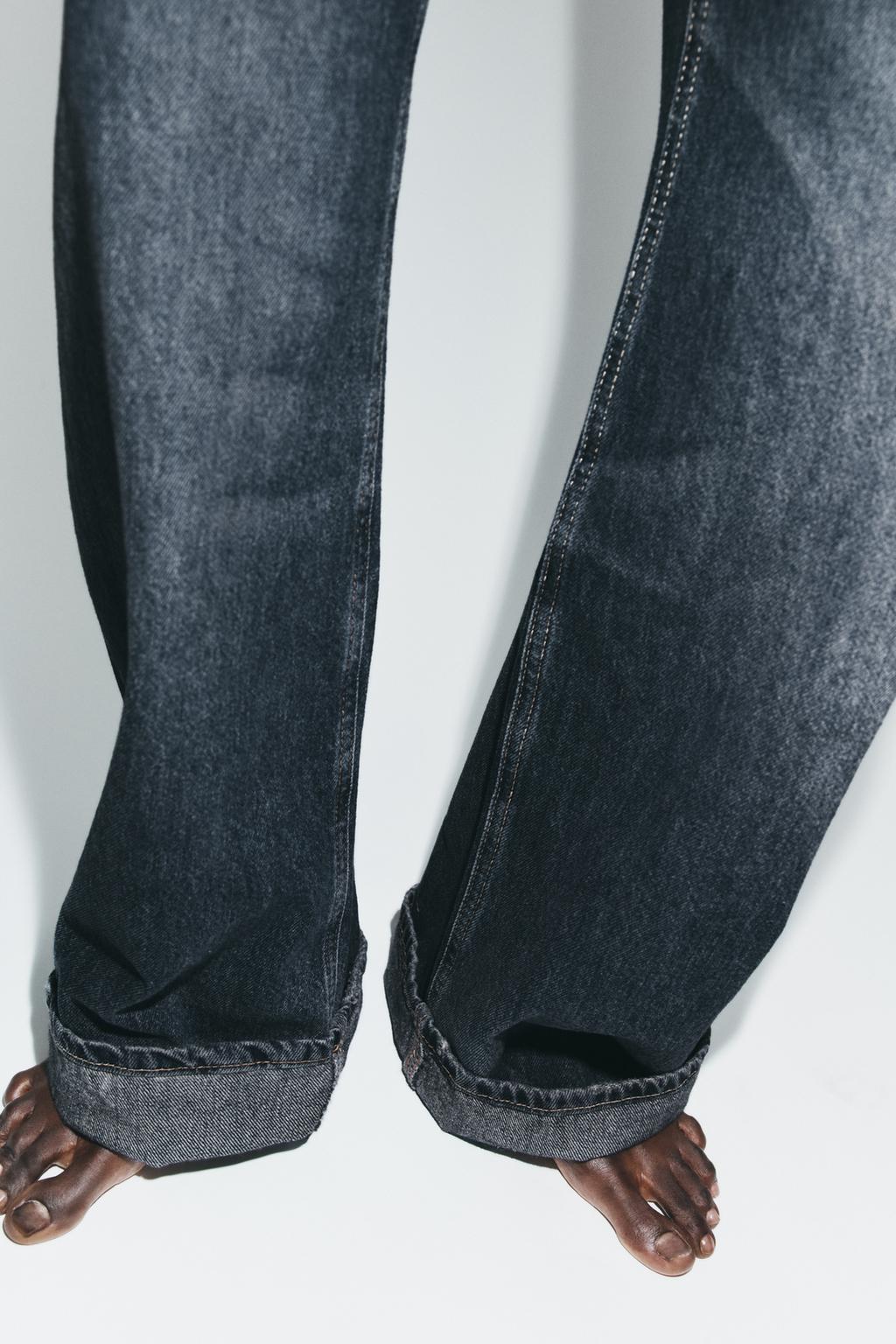 ДЖИНСЫ TRF BAGGY FOLDED СО СРЕДНЕЙ ПОСАДКОЙ