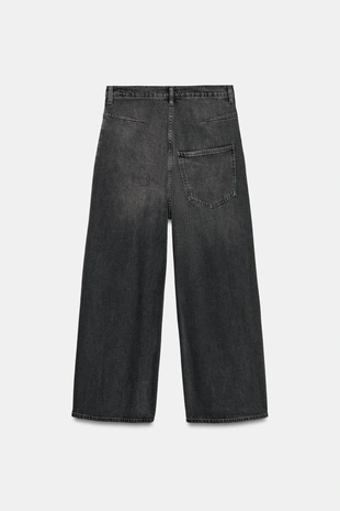 Джинсы ZW COLLECTION свободного кроя BAGGY LEG с низкой посадкой- Заказать в России