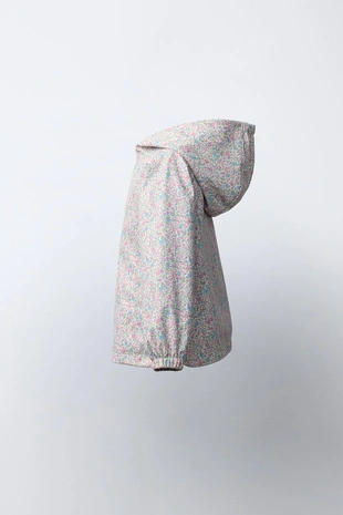 Прорезиненный дождевик с цветочным принтом WATER REPELLENT- Заказать в России