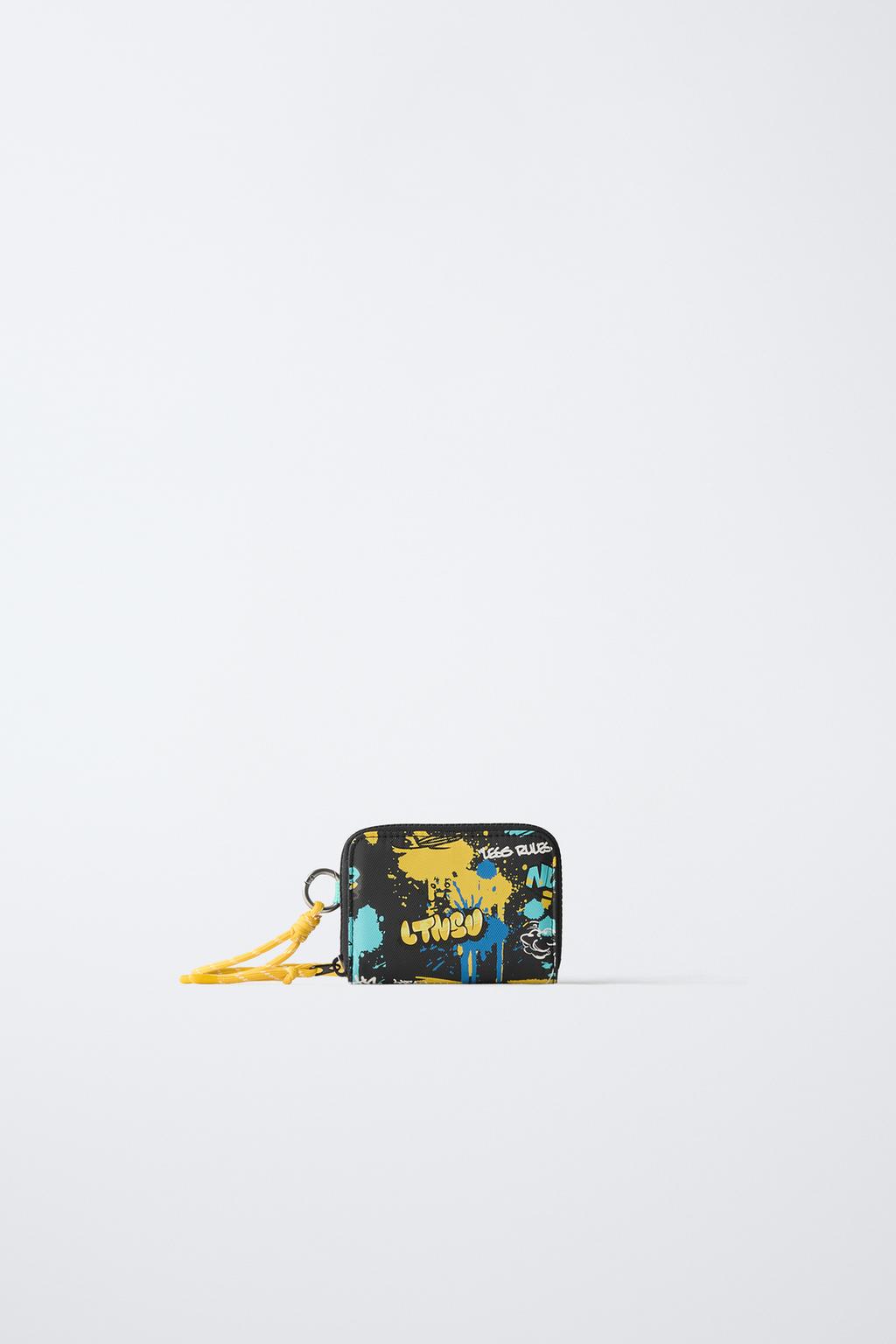 КОШЕЛЕК С ПРИНТОМ ГРАФФИТИ