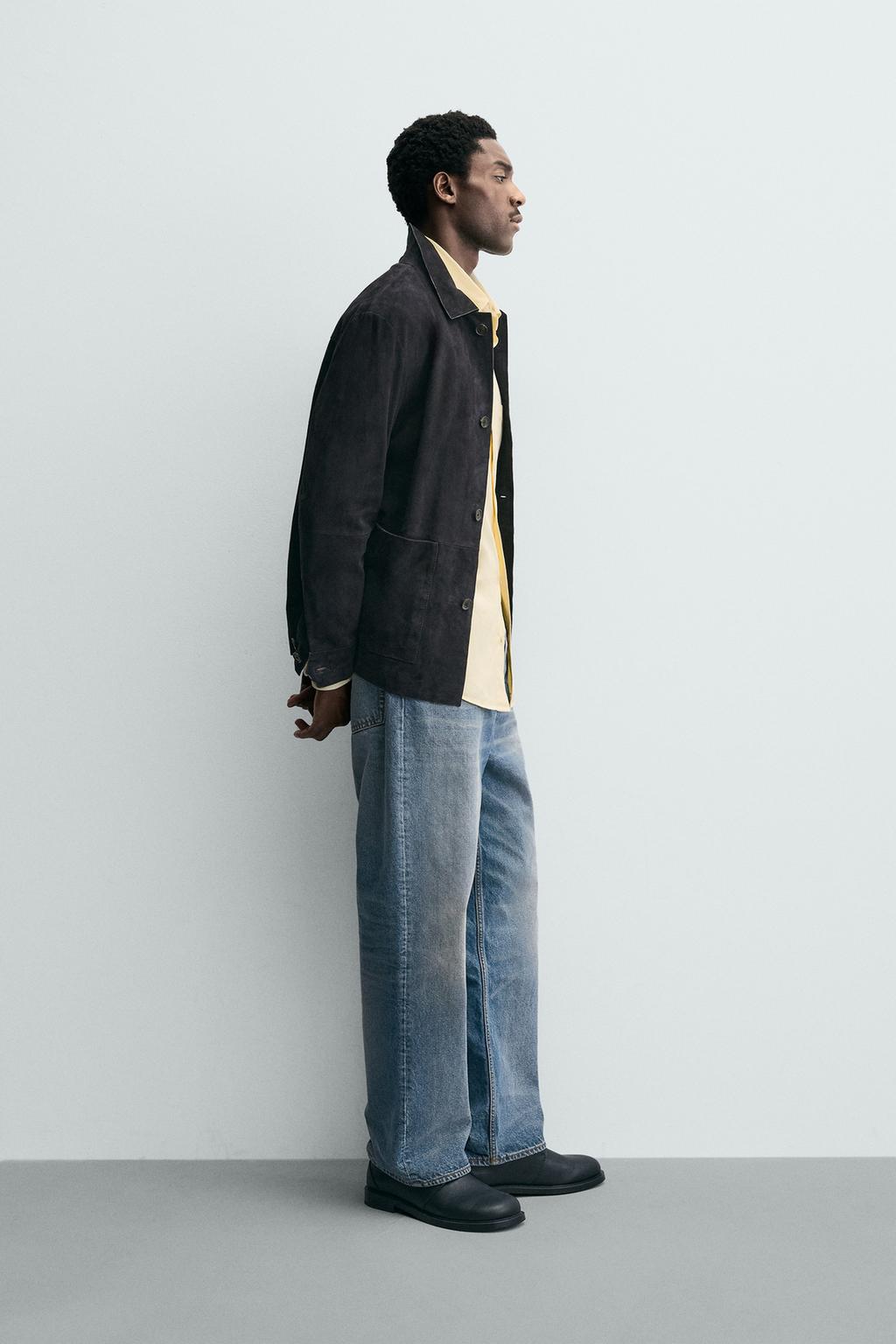 КУРТКА-РУБАШКА ИЗ ЗАМШИ