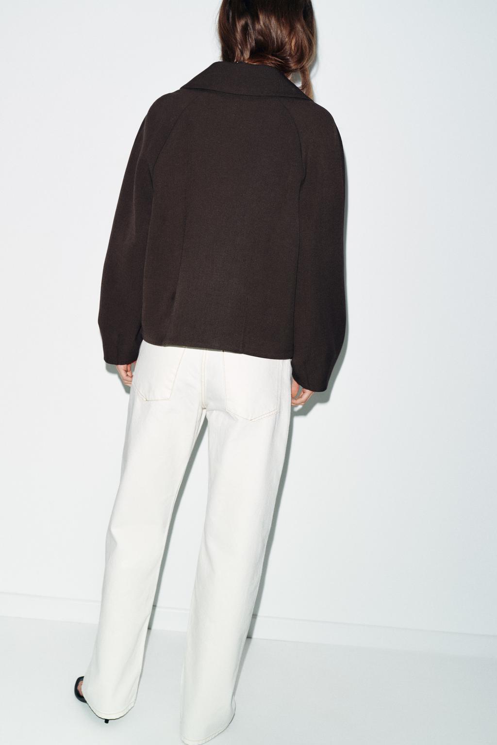 БЛЕЙЗЕР С ОБЪЕМНЫМИ РУКАВАМИ