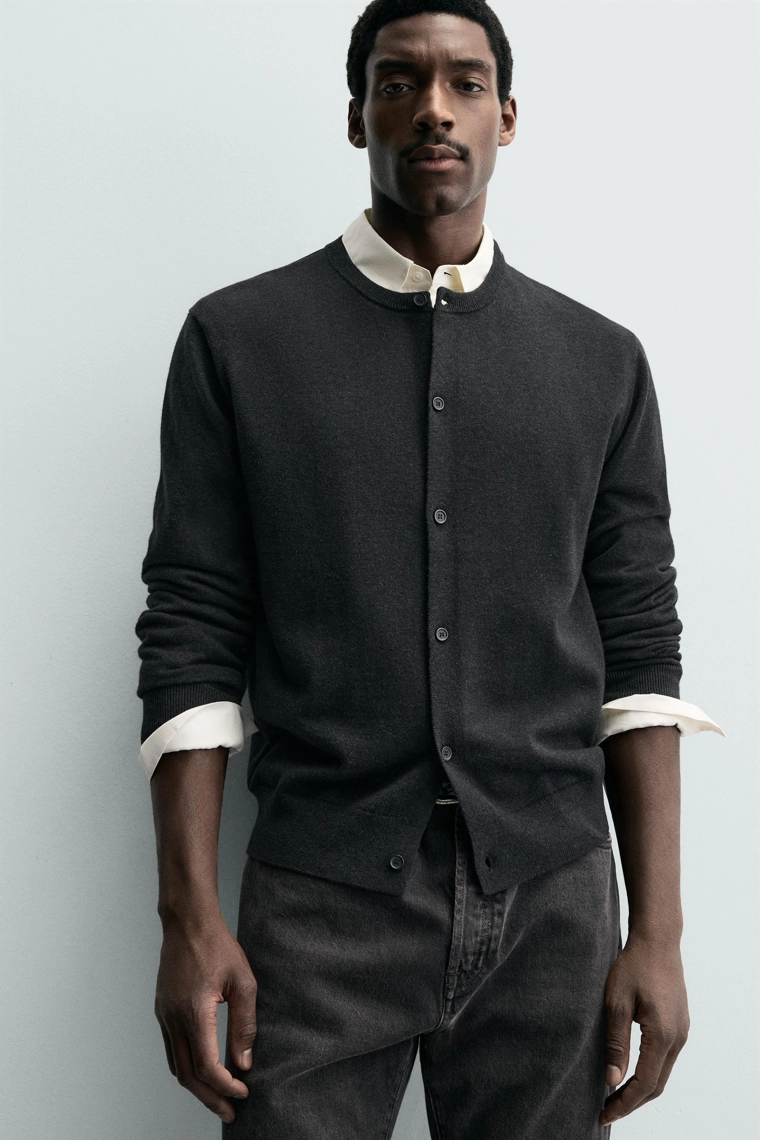 Кардиган из шерстяной смеси