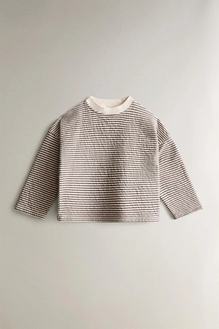 Детский пижамный комплект в полоску- Заказать в России