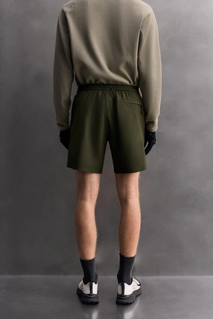 Green | 1943/311/500 - Zara Шорты-карго из высокотехнологичной ткани