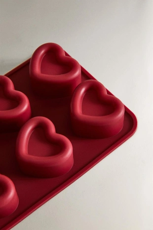 Форма для льда в форме сердец из силикона- Заказать в России