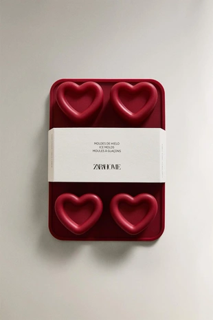 Форма для льда в форме сердец из силикона- Заказать в России