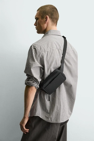 Поясная сумка с тиснением- Заказать в России