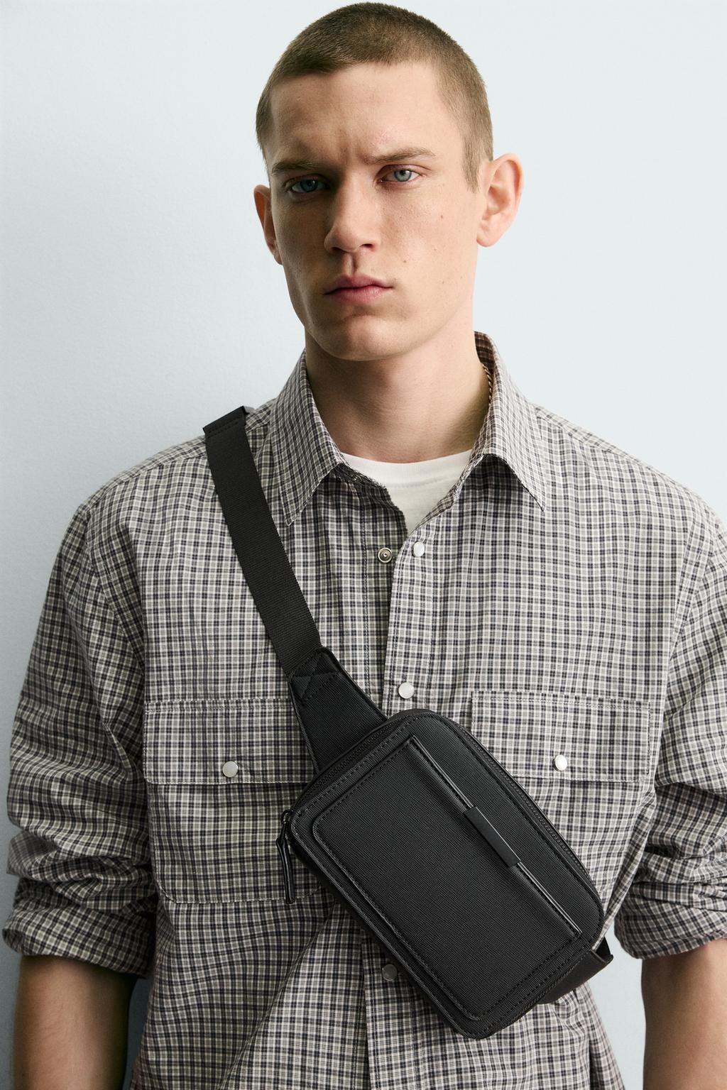 ПОЯСНАЯ СУМКА С ТИСНЕНИЕМ