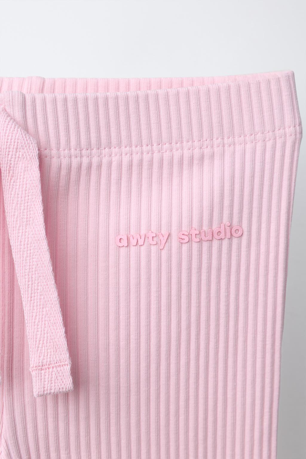 ЛЕГИНСЫ В РУБЧИК СО ШНУРКОМ