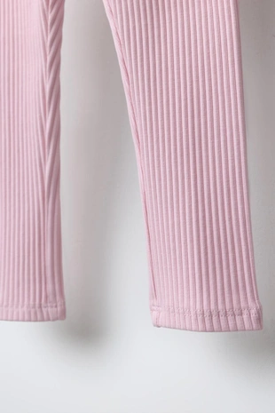 Легинсы в рубчик со шнурком- Заказать в России