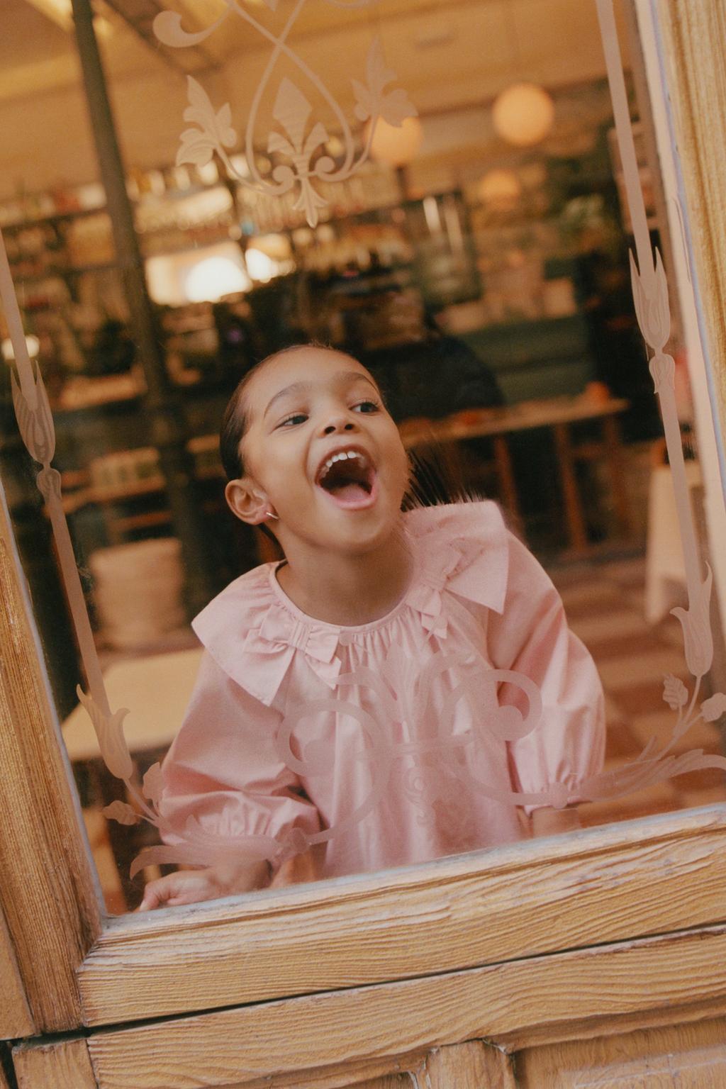 ПЛАТЬЕ ИЗ ПОПЛИНА С БАНТАМИ