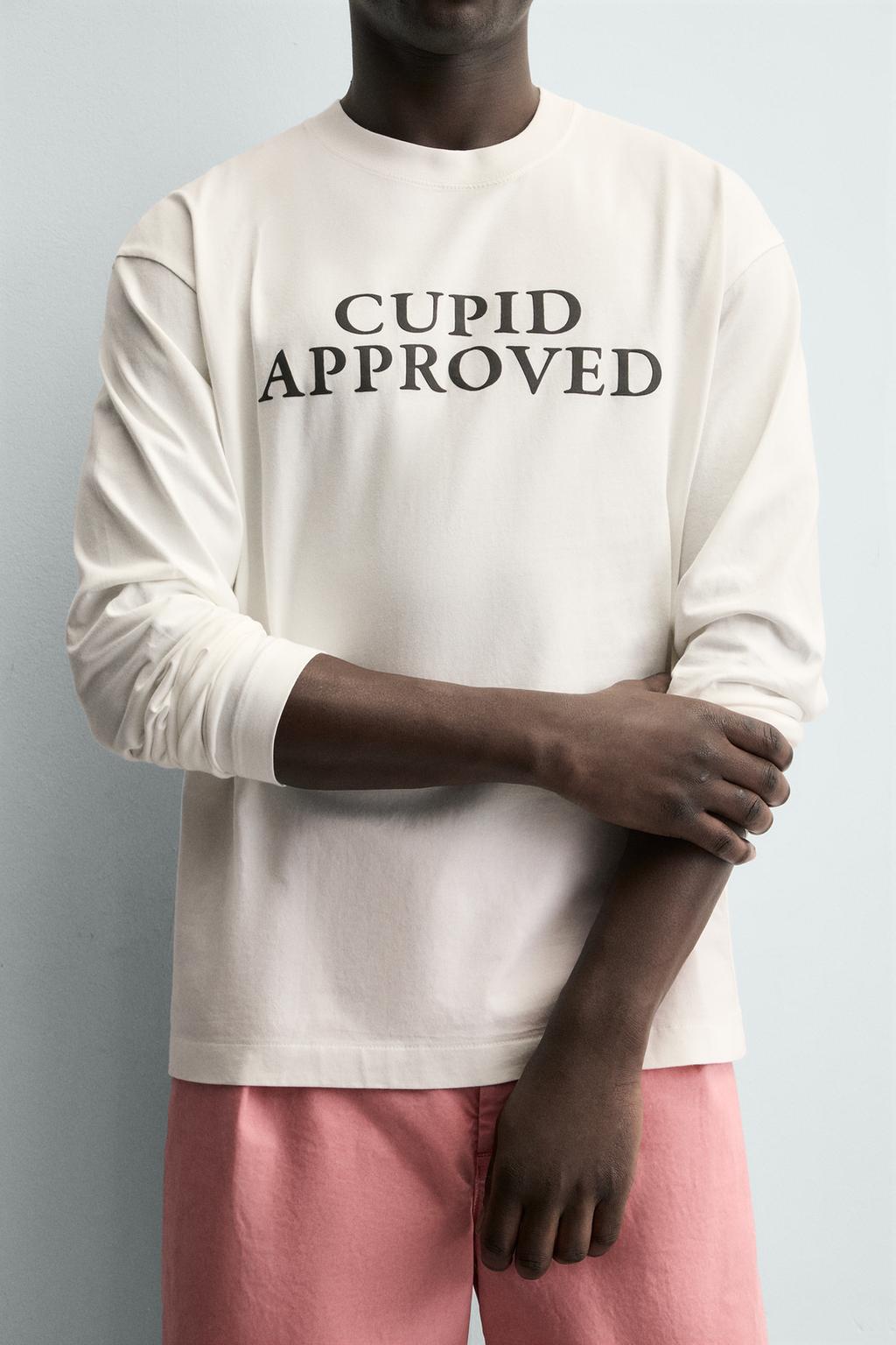 ФУТБОЛКА С НАДПИСЬЮ «КУПИДОН»