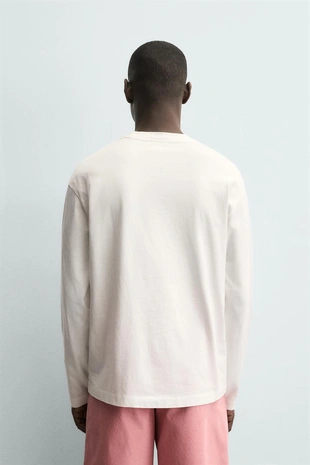 White | 6224/405/250 - Zara Футболка с надписью «купидон»